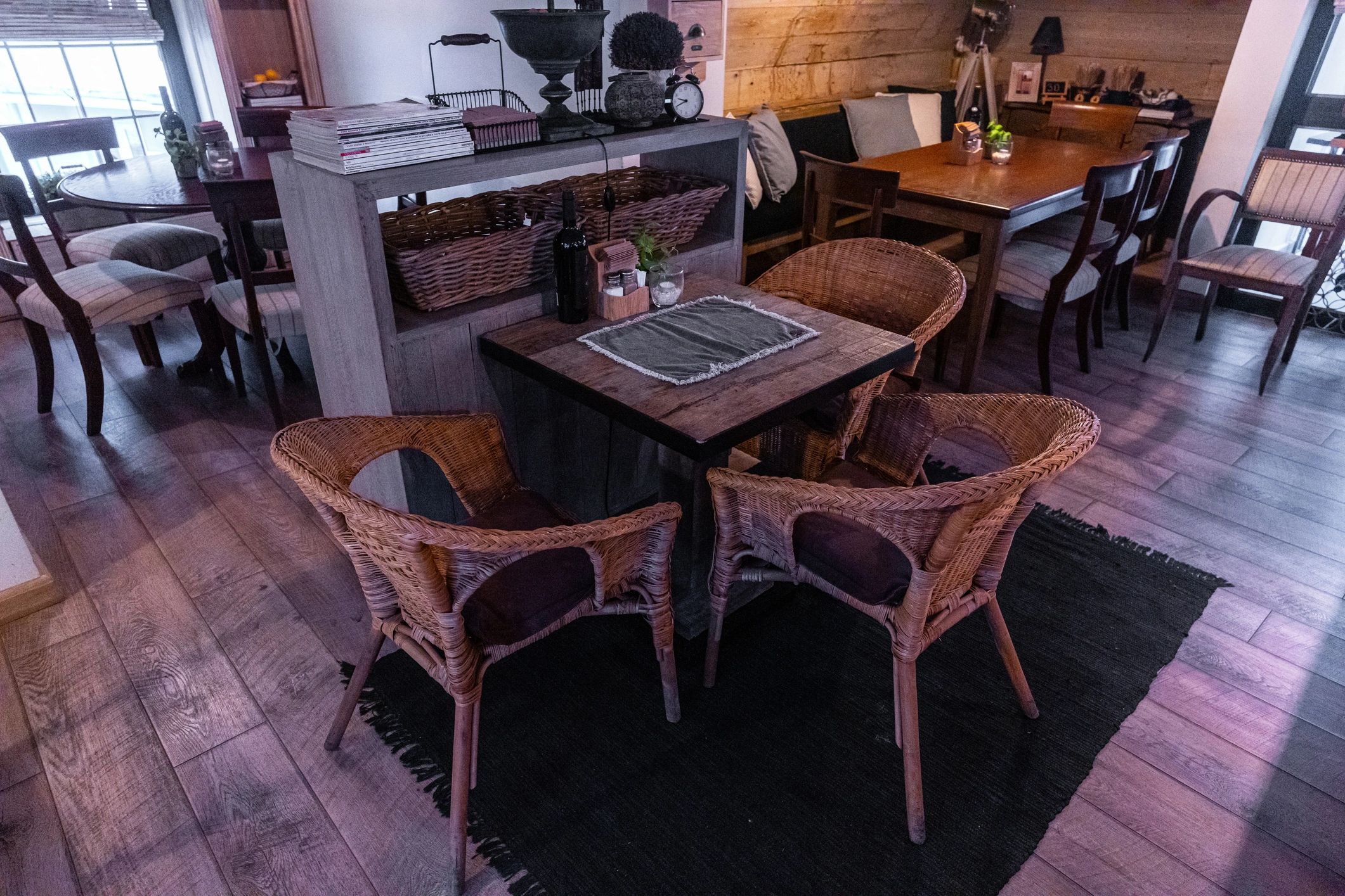 Modern restaurant interior for private events